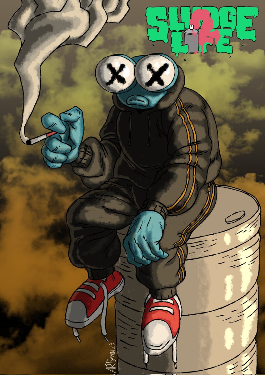artymon99's tweet photo. The trailer of the game "Sludge Life 2" inspired me to create this art
#SludgeLife
#Sludge_Life
#Sludge_Life2
#SludgeLife2
#Bigmud
#Big_Mud https://t.co/cfezWIhVCt