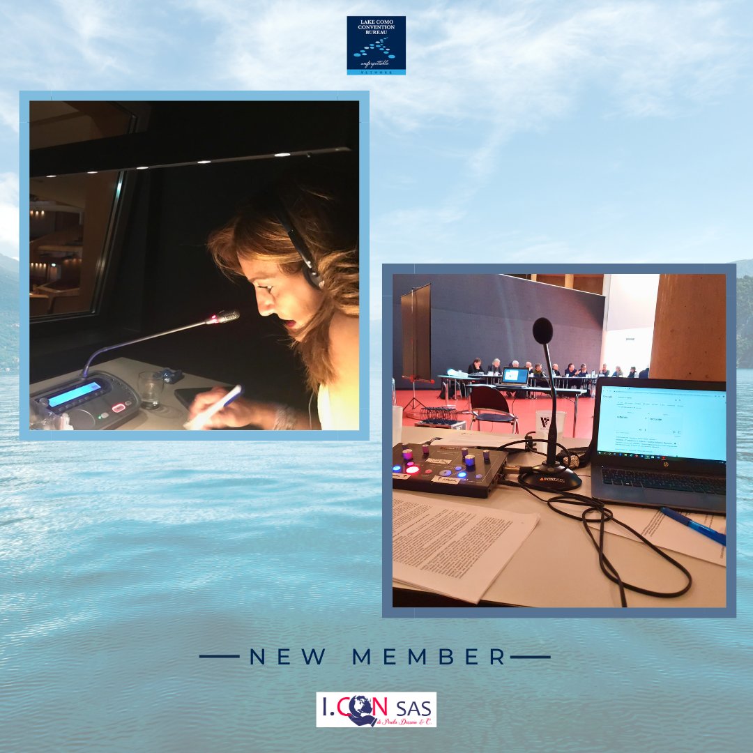 A warm welcome to our new #LCCBmember: I.CON sas di Paola Dossan &amp; C. ! 
Paola and her team provide services of interpreting, translations, and language consultancy, working with professionalism and passion. 
Check our website for any further info!
#lakecomocb #lakecomoevents