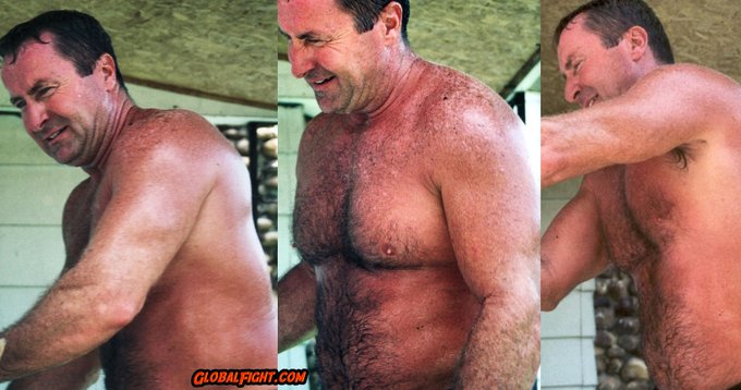 Muscledad Shirtless VIEW THE NUDE VIDEO from this shoot at https://t.co/oAwhABJ0gw   --  #muscledad #muscletop