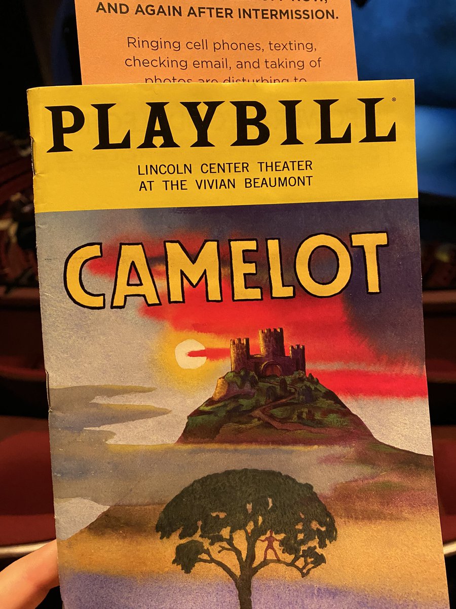 The more I think about @CamelotBway the more I love it. Dakin Matthews brilliant comedic timing, the leads perfection…just brilliant all around