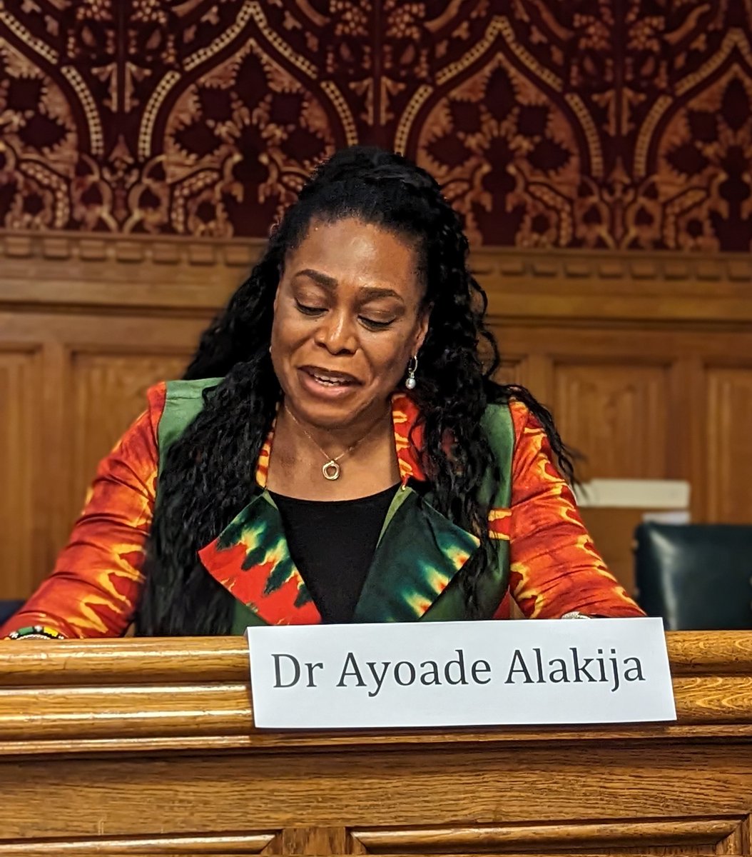 .<a href="/yodifiji/">Dr. Ayoade Alakija @yodifiji.bsky.social</a>, on the hope and disappointment of the Abuja Declaration, says that "UHC doesn't begin in the health clinics, it begins at the desk of the head of state". 

Better governance is critical, as is South-South knowledge sharing.