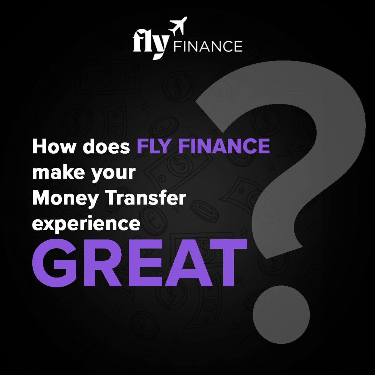 flydotfinance's tweet photo. How does Fly Finance make your Money Transfer experience GREAT?✈️😃
A🧵
#flydotfinance #finances #moneytransfer #financialservices #FinancialTips #exchangerates #studyabroad https://t.co/MVTyKFZCuM