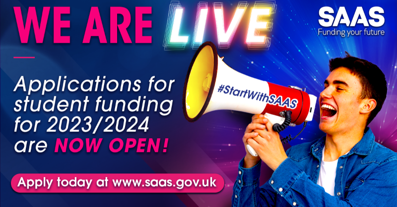 saastweet's tweet photo. Our applications for the 2023-2024 session are now open! Apply now for your tuition fees, bursary and loan! #StartWithSAAS

➡️Apply for your funding now!
