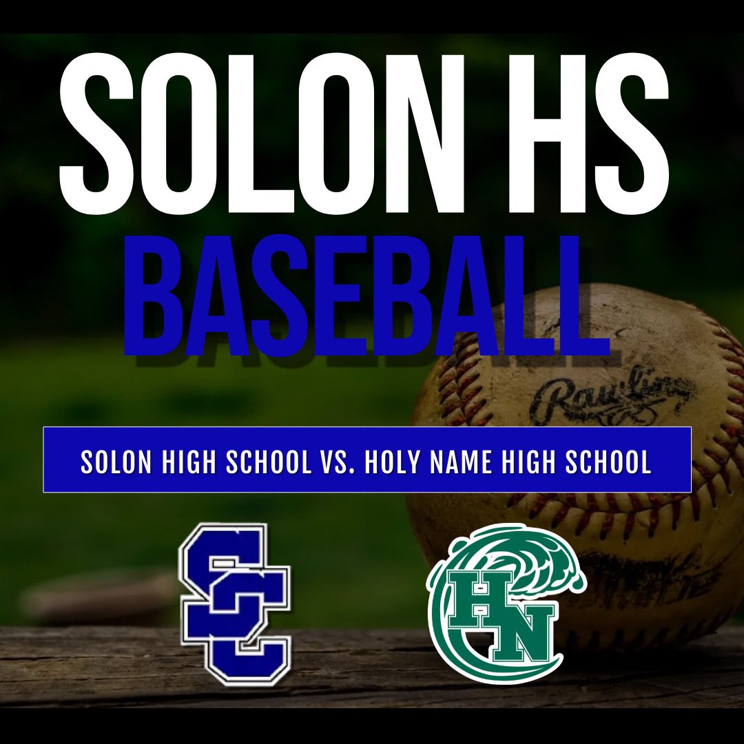 Let’s try this again - maybe the 3rd time is the charm. 
GAME #1 - Season/Home Opener
🏟️ Cisar Field, Solon
⏰ 4:30pm
#gomets
@solonathletics