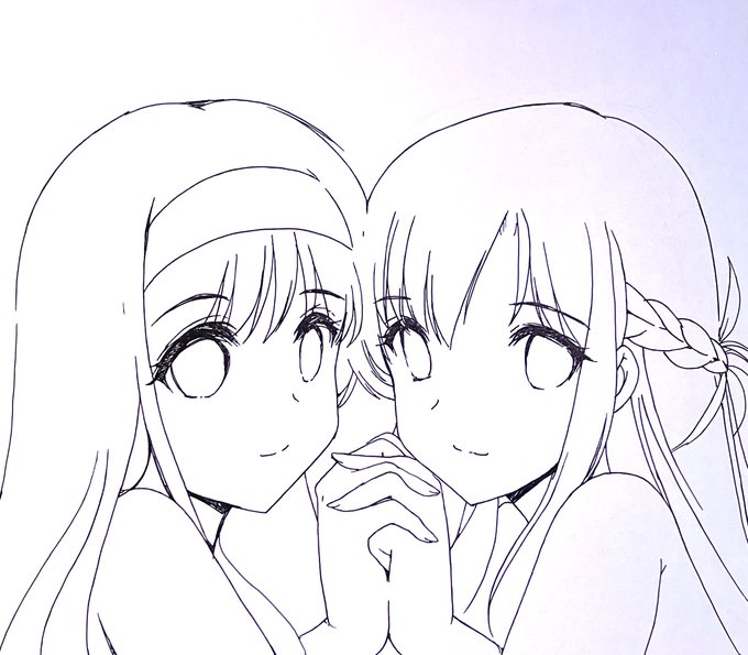 【59/365】なるべく毎日絵投稿

アナログ線画
詩織&アスナ

昨日の没にして描きなおし! 