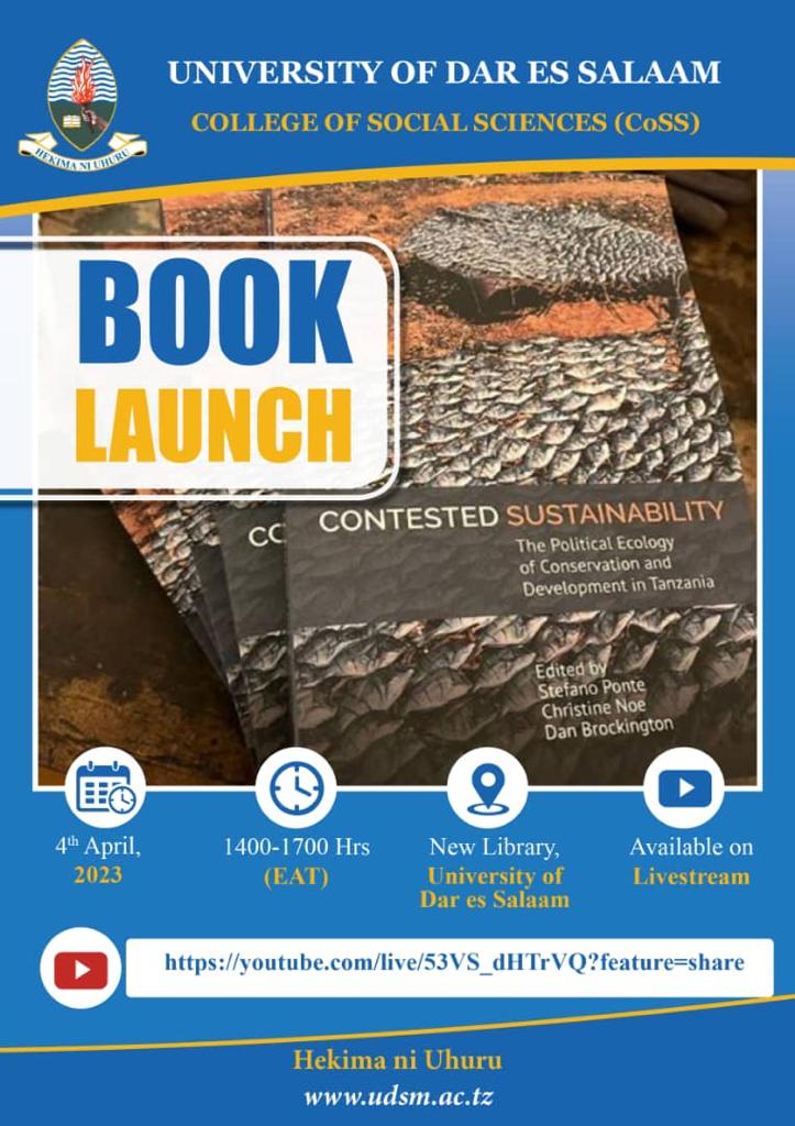 kinyash24's tweet photo. You are welcome for the book launch named "CONTESTED SUSTAINABILITY" at the University of Dar es Salaam. All Details have shown on the post. @Christi36159665 @UdsmOfficial @nepsus_research @KwekaOpportuna @ClementMayalla2 https://t.co/jGVSNp84Ql