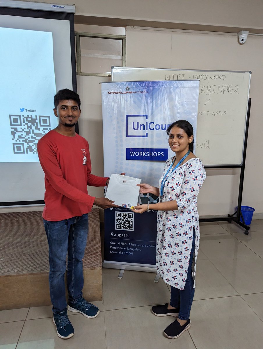 johndudex's tweet photo. @UniCourtInc conducted the #AnalyticsWorkshop1 in @SJEC_Mangaluru today. 
Topics covered included #Git #Docker and how they improve developers productivity. 

#NoMoreButItWorksOnMyMachine

More to come #StayTuned 
@AgentT30 @JovelCardoso @pshenoymi @Shreeshk44 https://t.co/ybHhCUlgqe