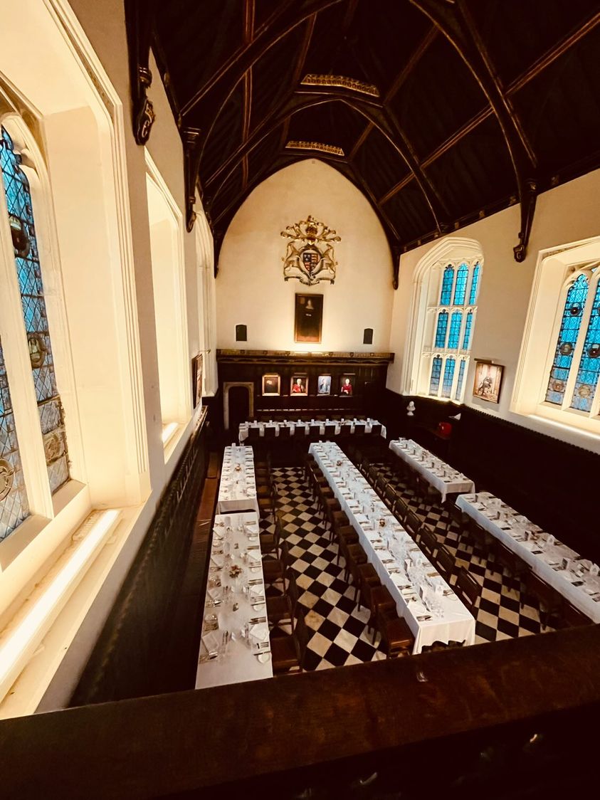 See our Great Hall all set up for our recent Lent Feast.
If you are planning an event or function do get in touch with our Conference Team email conference@christs.cam.ac.uk or call +44 (0) 1223 334960 #cambridgeconference #christscollegehospitality #christscollege