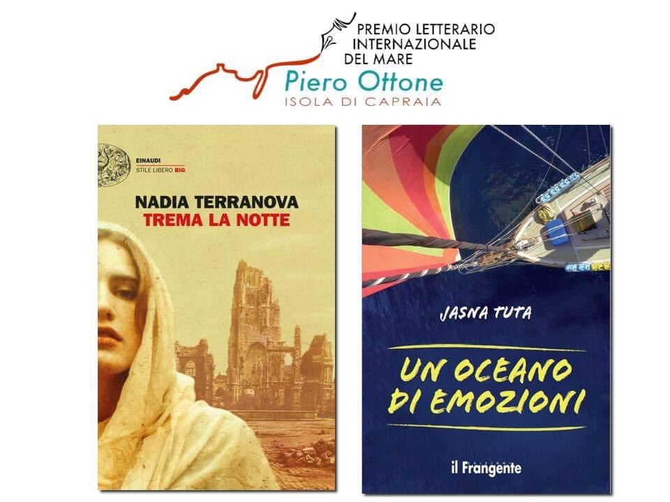 PremioOttone's tweet photo. Lettera T!

➡️ Nadia Terranova, 
Trema la notte, Einaudi

➡️ Jasna Tuta, 
Un oceano di emozioni, 
Il Frangente 

#nadiaterranova #tremalanotte @Einaudieditore 

#jasnatuta #unoceanodiemozioni 
@ilfrangente https://t.co/jtiO6fwoOL