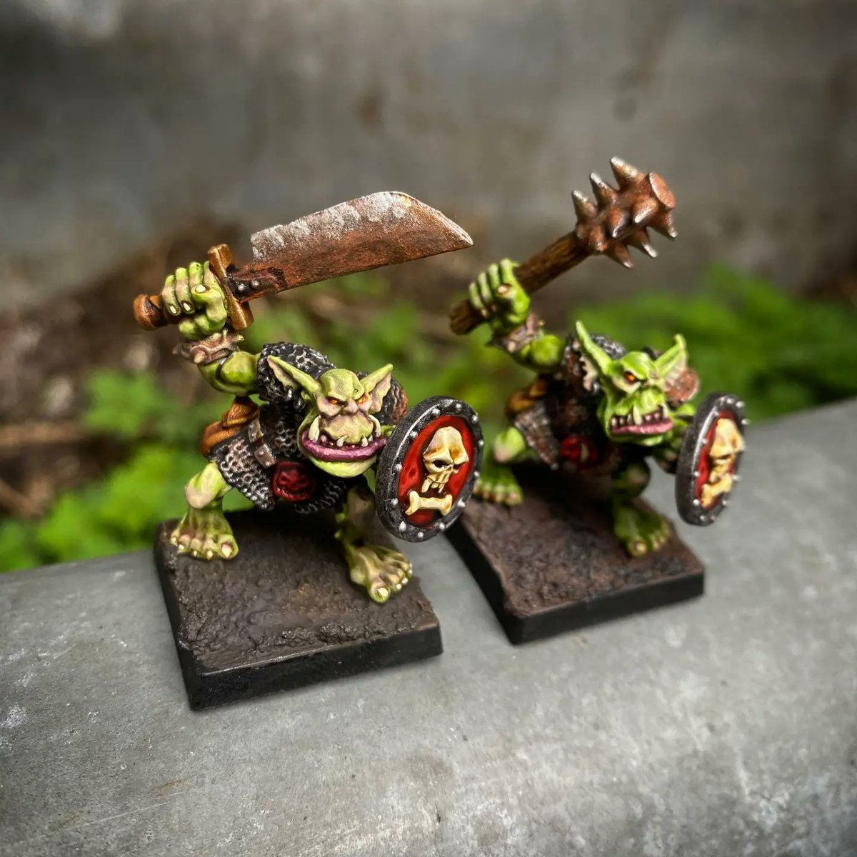 BurzLug's tweet photo. Midhammer era Big Uns

#WarhammerCommunity #paintingwarhammer #Warmongers https://t.co/qKgxSq6sak