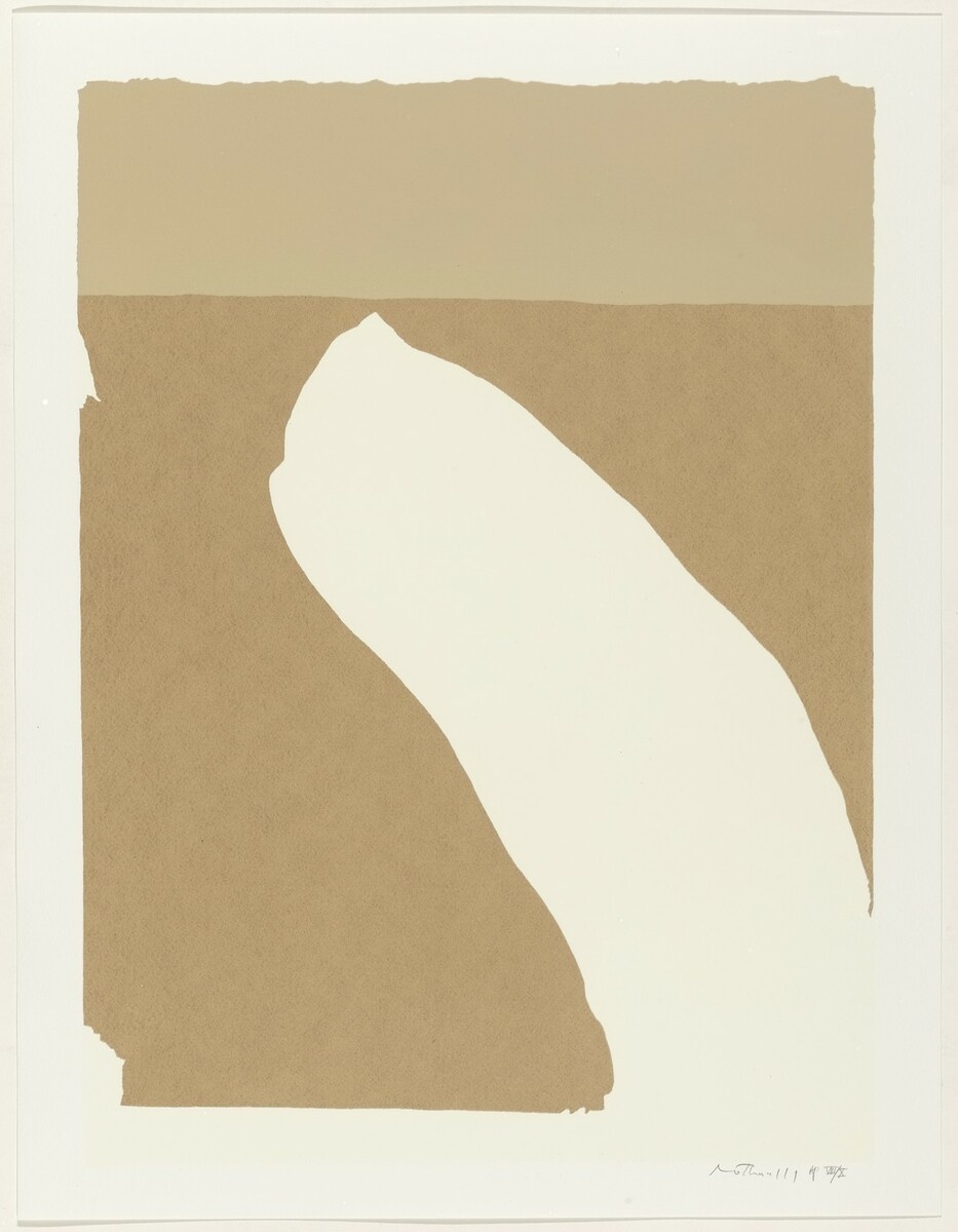 Robert Motherwell, Untitled from Flight, 1970, published 1971 #museumarchive #museumofmodernart moma.org/collection/wor…