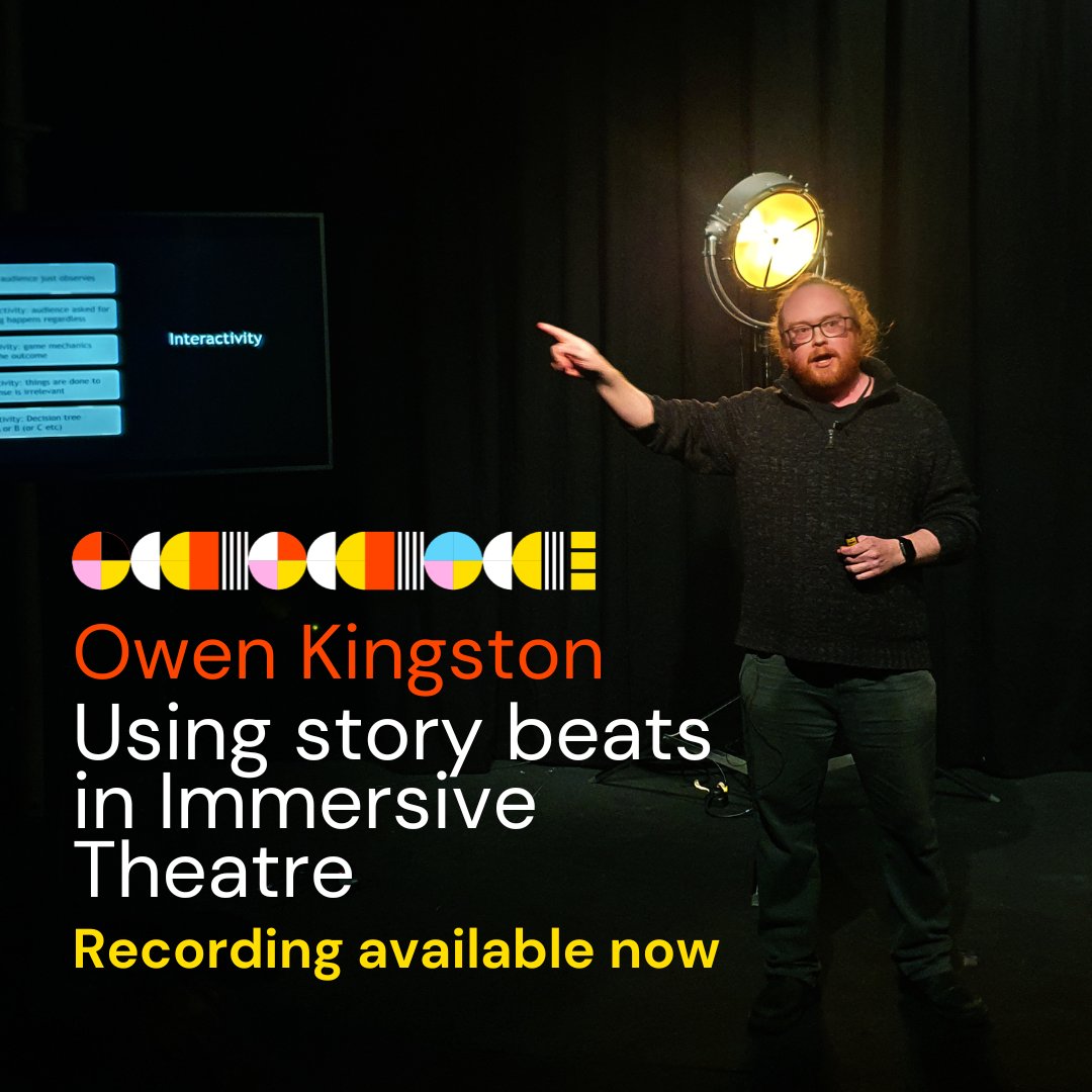 ImmersiveExpNet's tweet image. Missed the Huddle last month? Catch up now with the recordings from the event - available now: immersiveexperience.network/news/writing-i… . Our next Huddle is an Immersive Social at Alcotraz, on Monday April 24th. See you there!