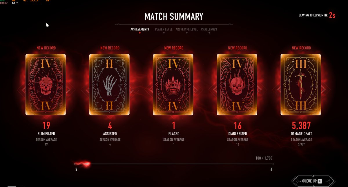 HammerSludge1's tweet photo. First game of the day. @Bloodhunt TREMERE UPDATE. HUGEE W. 🏆

Except the servers suck! https://t.co/X0zxYyKFx8