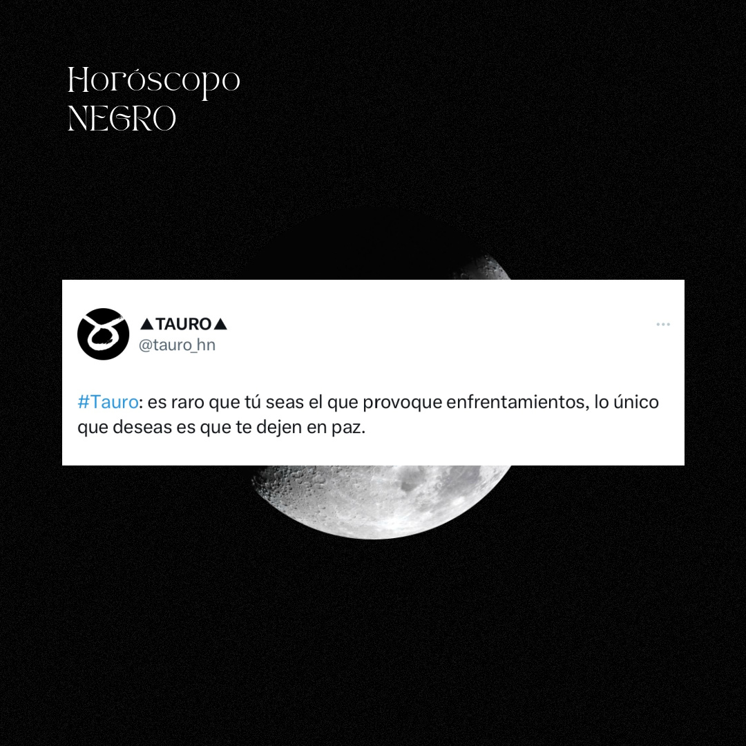 tauro_hn's tweet photo. ✨♉✨ #tauro #horoscoponegro https://t.co/hdASHkGmFq