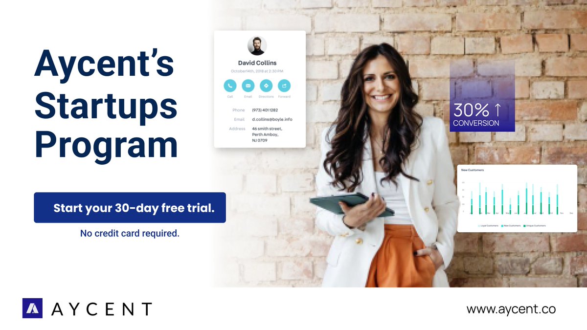 aycentofficial's tweet image. Looking for a hassle-free sales platform that can turbocharge your #startup revenue? Look no further!

#Aycent is so easy to use, your sales team will be closing deals in no time. Plus it keeps your entire business running like clockwork.

#SalesPlatform #SalesGrowth #b2bgrowth
