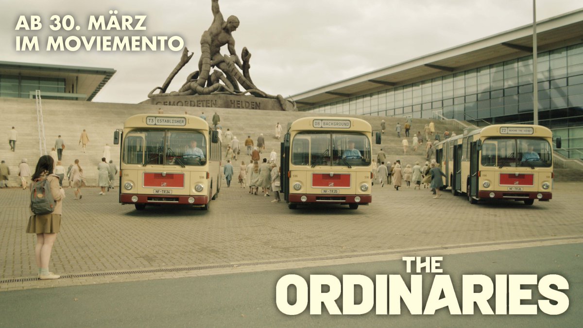 Ab jetzt im MOVIEMENTO!
THE ORDINARIES
Der Film ist eine einzige Liebeserklärung ans Kino.
Kinokasse: 030 6924785