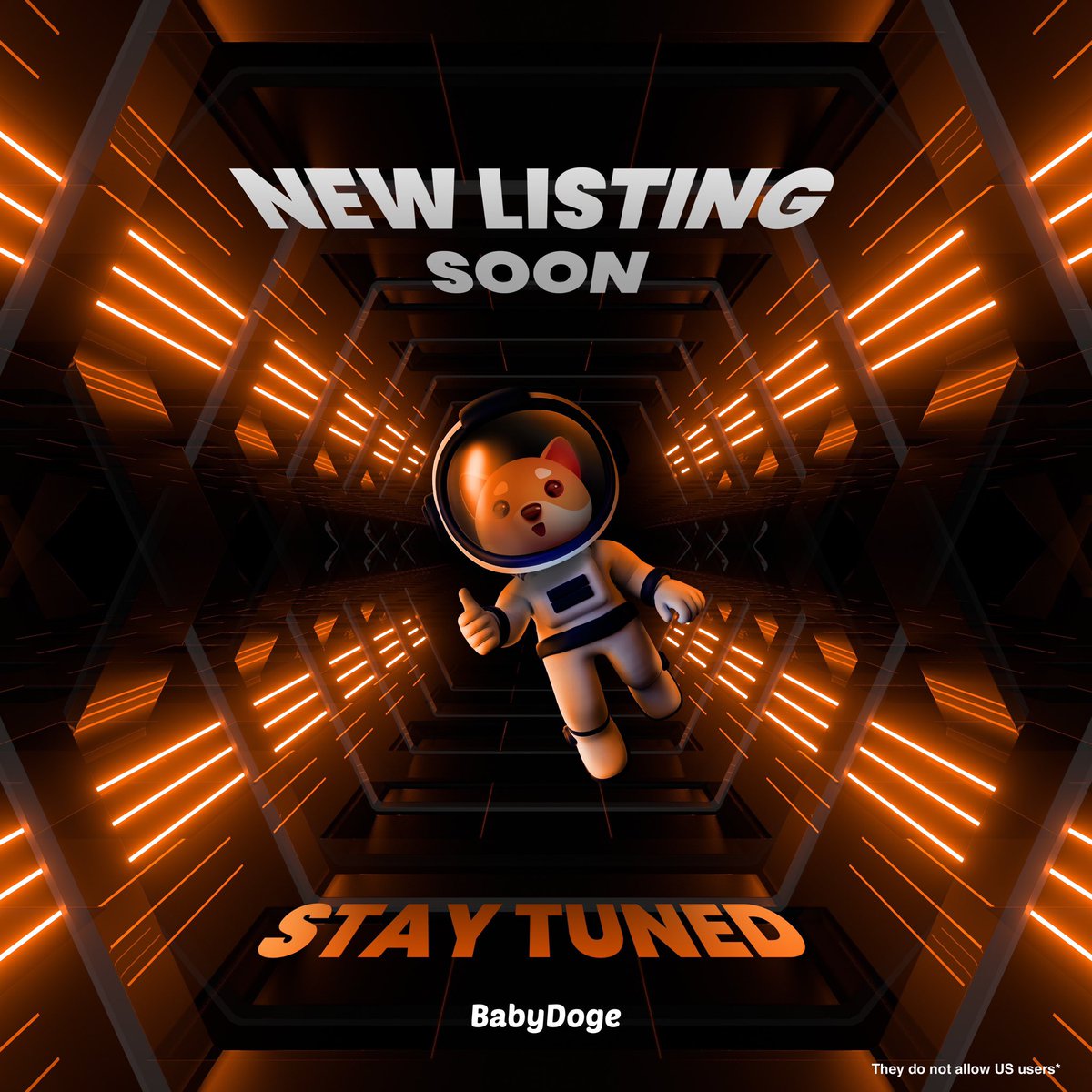 BREAKING NEWS: A new top 10 exchange listing opening this Friday ! #BabyDogeArmy #BabyDogeSwap #BabyDogeCommunity #BABYDOGECEO