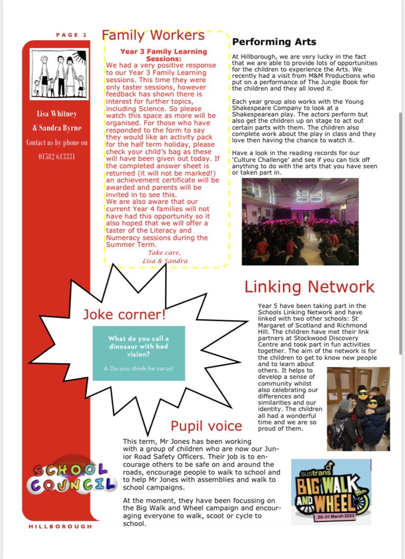 HillboroughJun1's tweet photo. Please have a read of our Spring 2 newsletter and have a lovely Easter break. #TeamHJS https://t.co/ELUIzgFeRc