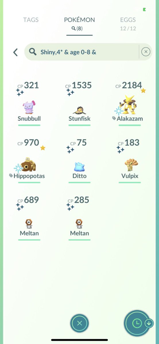 No elemental monkeys but im still happy with the haul from the #letsgoevent #PokemonGO #ShinyCheck #hundo