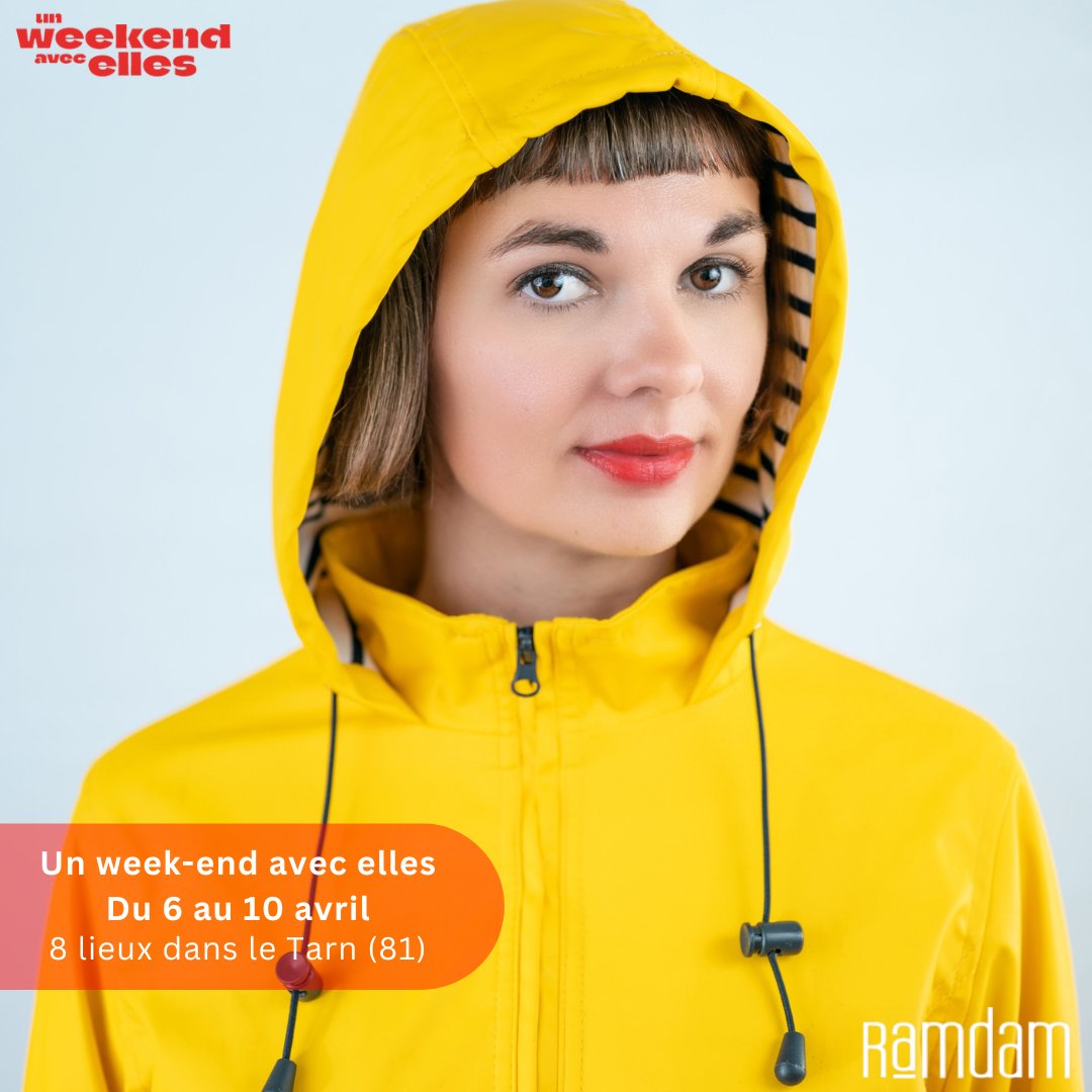 Le Festival tarnais 100% féminin est de retour !🤩✨

La 16ème édition du Festival Un Weekend avec elles est reconduite du 6 au 9 avril 2023 dans 8 lieux itinérants dans le Tarn (81).
#festival #concert #spectacles #artistes #tarn #partenaire