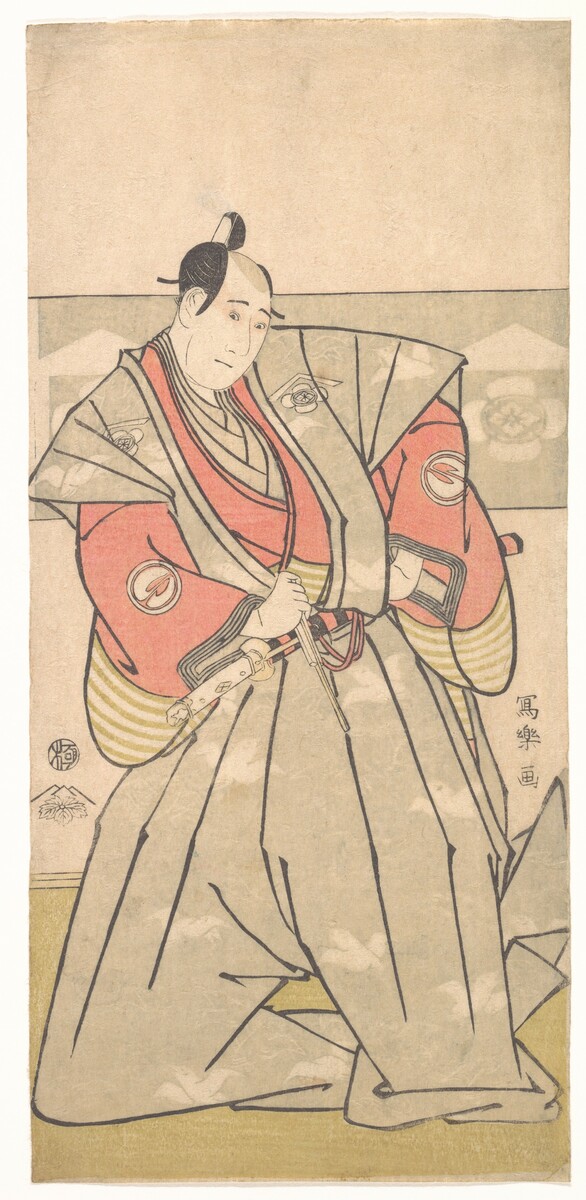 The Actor Sawamura Sojuro III, 1795 #toshusai #ukiyoe wikiart.org/en/toshusai-sh…