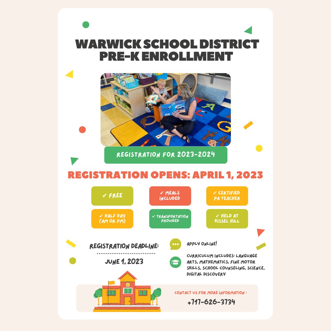 Warwick School District tweet media