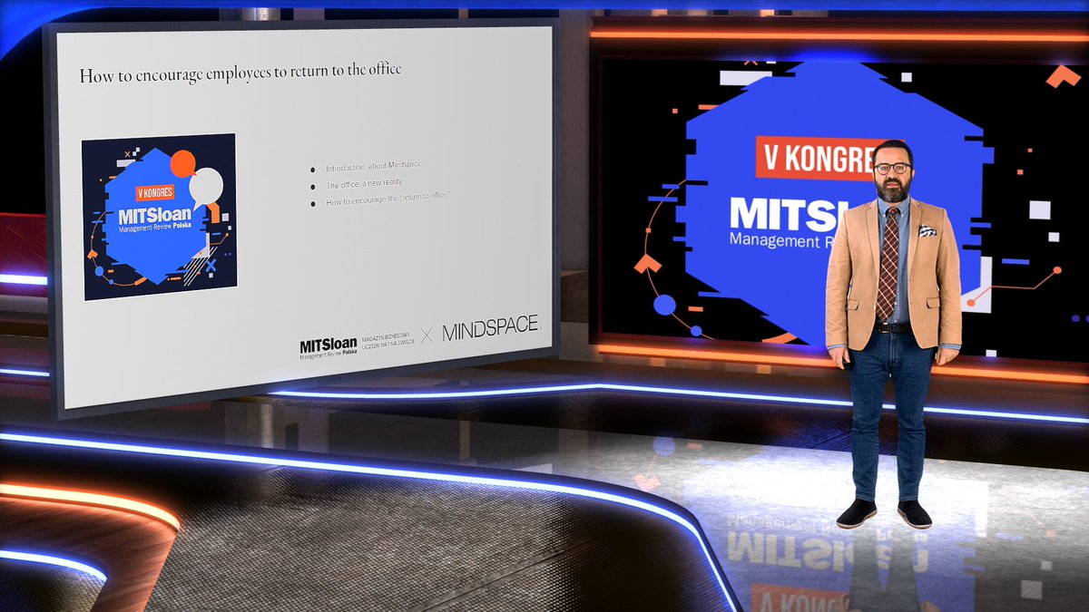 MitPolska's tweet photo. V Kongres @MitPolska 🧠
🧑💼 Michał Kwinta (#Mindspace)
🟣 ,,Jak zachęcić pracowników do powrotu do biur?”
Dołącz do nas: https://t.co/3rgJyjZ7CO
#MITPolska #MITSMRP #wydarzeniaMIT #przyszłość #AI #chatgpt #innowacyność #hr #przywództwo #powrótdobiur #pracazdalna https://t.co/xLL2cGB2jL