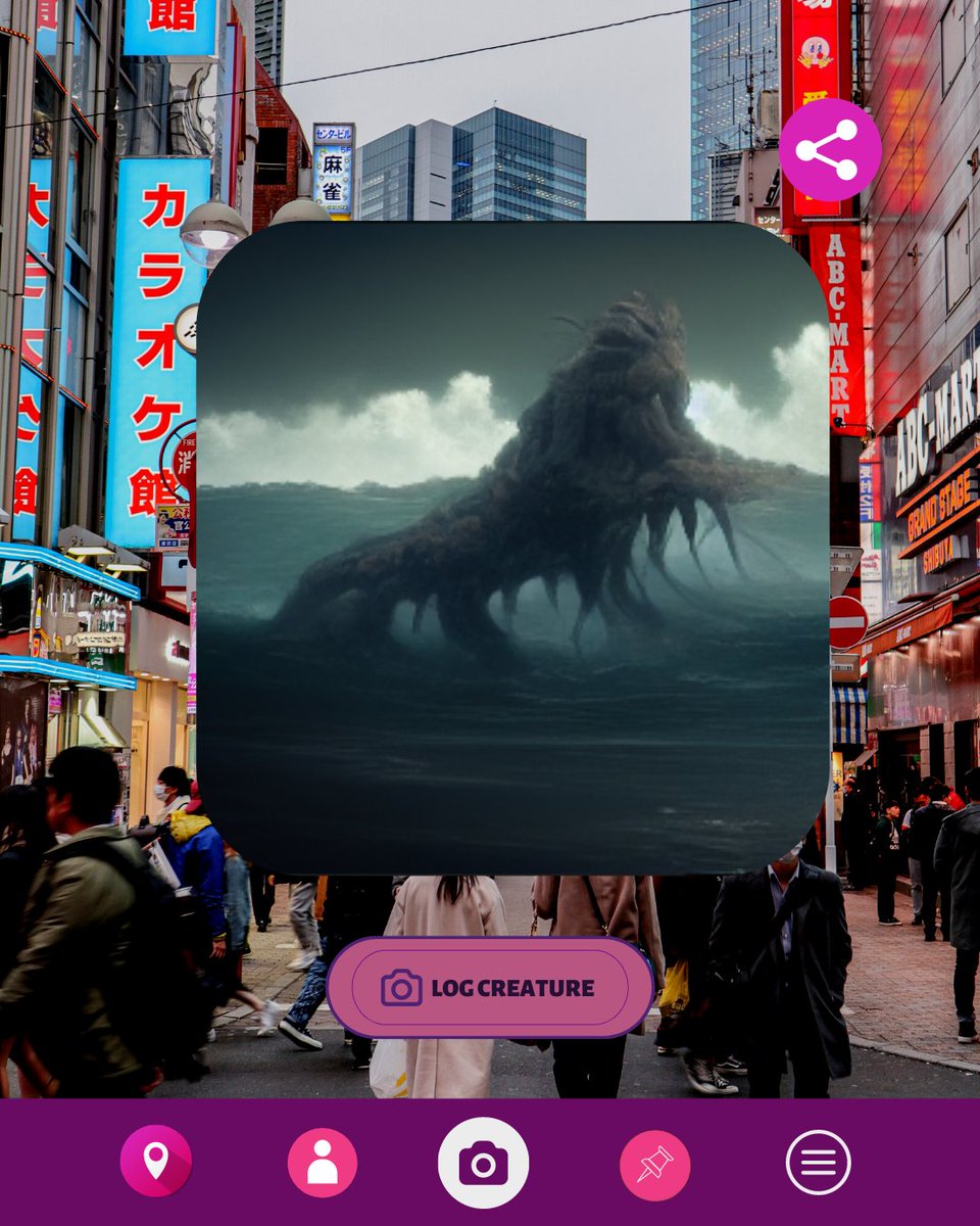numendao's tweet photo. Join the treasure hunt of a lifetime with Numen! Our game lets you explore the world around you and discover hidden images and creatures created by other players. #NumenGame #TreasureHunt #ARGame https://t.co/N53rd19Bmi