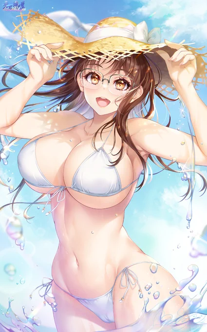 水着たくさん描いてます#暑いので水着絵で体温調節する 