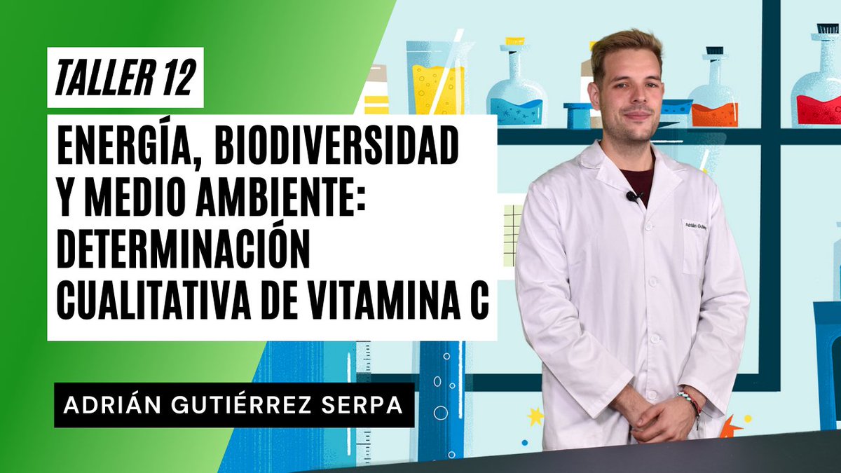 CienciaULL's tweet photo. ¡Qué importante es la vitamina C! El investigador de la @ULL, Adrián Gutiérrez, nos muestra cómo conocer la cantidad de vitamina 🍊 que tiene una fruta en este vídeo del #Lab_Virtual #Conecta_CienciaULL🔬🖥️
➡️ https://t.co/pAKy6NFfLw https://t.co/679LHL7oWO