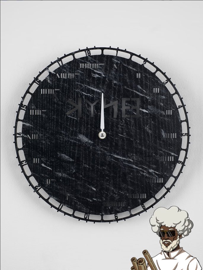 TheEnochClock's tweet photo. Over 3k #beautiful #art shots of the #mysterious No.3 Monochrome Passage #EnochClock by fine art #toddwhiteartphotography  all with a unique Enoch PFP and the 1/1 original - no PFP!  GET YOURS! From 0.023ETH Auction goes live 1100EST/1600BST TODAY! 🥳🥳🥳 https://t.co/XBJBYa184V https://t.co/LMsH8s17Gw