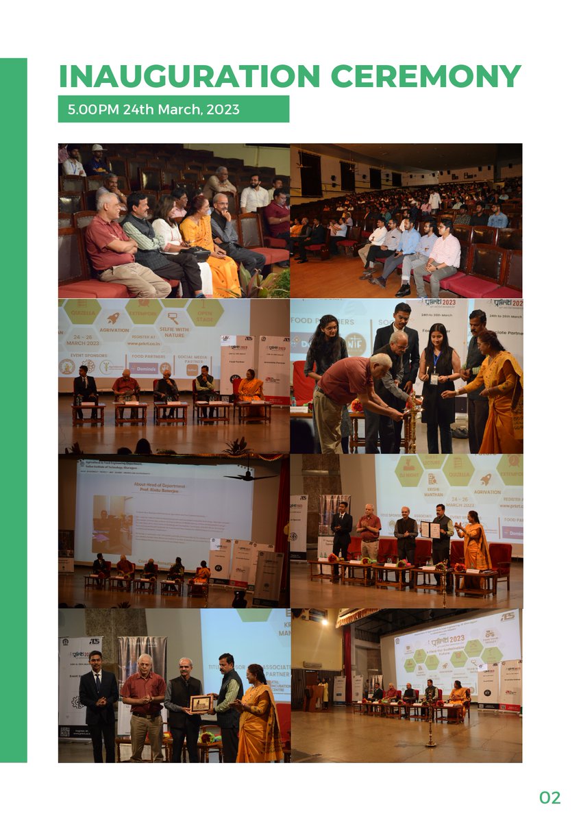 tewari_virendra's tweet photo. Inaugurated Prakriti 2023–An Agri & Food Innovation Fest @IITKgp with Dr. Basanta Kumar Das,Director @CIFRI_ICAR of @icarindia; Prof. Amit Patra,Dy Dir & Prof. Rintu Banerjee,HOD #AgFE @IITKgp from 24-26 MAR 23 on #OrganicFarming & #PrecisionAgriculture for a Sustainable Future. https://t.co/DPoGH4Ax6B