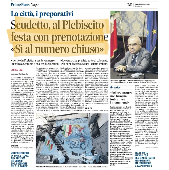 annatrieste's tweet photo. Dire ai napoletani che devono festeggiare l'eventuale scudetto dopo 33 anni al Plebiscito "su prenotazione" è un po' come dire al Vesuvio che deve eruttare facendo seguire alla lava il percorso del piano di evacuazione della Protezione Civile. 
Sindaco, ma tuttappost? 😆🤭 https://t.co/UI2PFNVofa