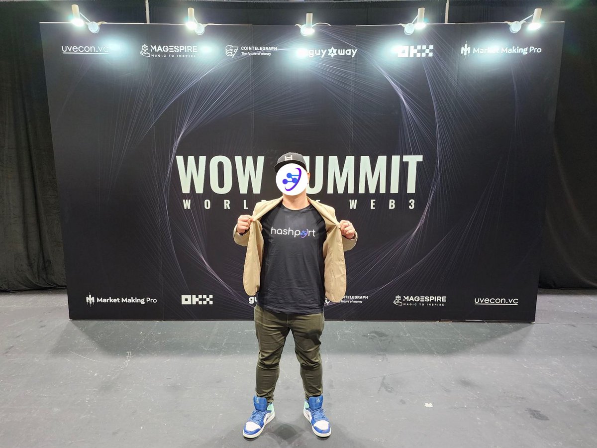 HashportNetwork's tweet image. Day 2: The first secret to success is showing up.

Alongside @HeliSwap_DEX &amp;amp; @BCW_llc, #Hashport explored worlds of possibilities at the #WorldofWeb3 Summit @WOWsummitWorld!