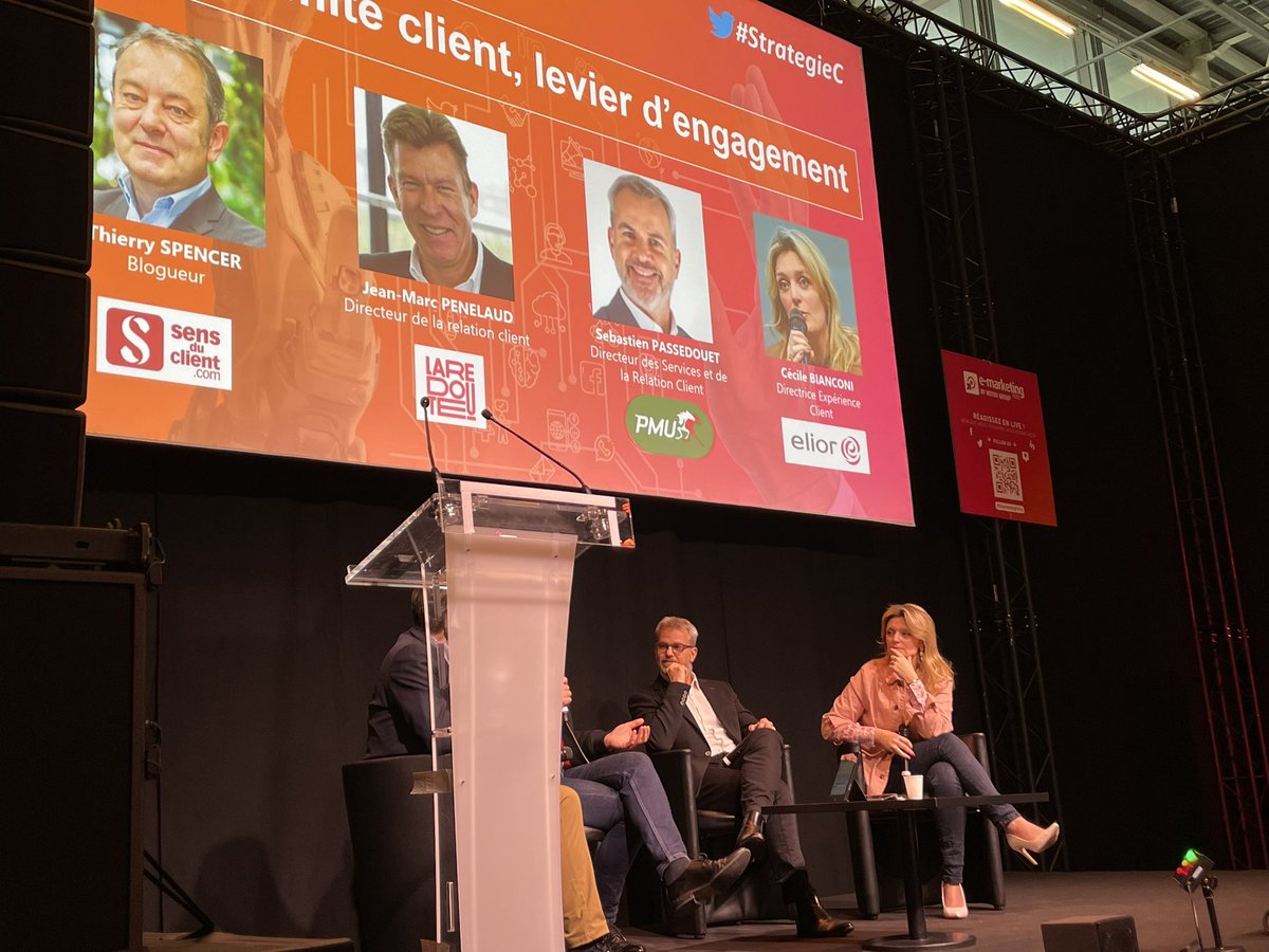 camillejourdain's tweet photo. Co-construire la relation clients avec les clients est la premiÚre clé de la réussite pour une marque !
Sâappuyer sur des partenaires spĂ©cialisĂ©s, notamment pour innover, est la seconde clĂ© de succĂšs.
@strategieC @ThierrySpencer @LaRedouteFr @PMU @Elior_France
#StrategieC https://t.co/KF3eFzBWzZ