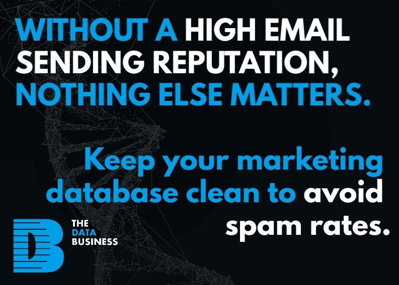 DataBusiness1's tweet photo. Email Sender Reputation is THE key factor in developing and growing engagement rates. But the hard work it takes to grow this over time can be wiped out if you allow your list to pick up bounce rates.

A clean database is the first step in building your engagement rates. https://t.co/bYFEDhzNBm