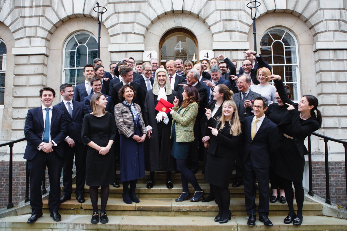 4 Stone Buildings are immensely proud of Alexander Cook KC on taking silk this week. Members, clerks and staff had a great time celebrating Alex alongside his family and friends. Once again, congratulations to Alex!