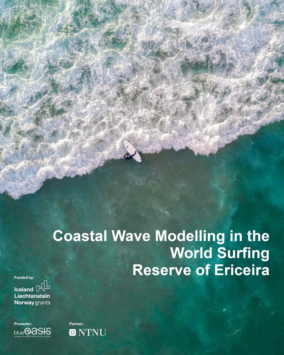 Excited to collaborate with our partners from #blueOASIS on the "Coastal Wave Modelling in the World Surfing Reserve of Ericeira" project funded by EEA Grants Portugal! #REEF3D