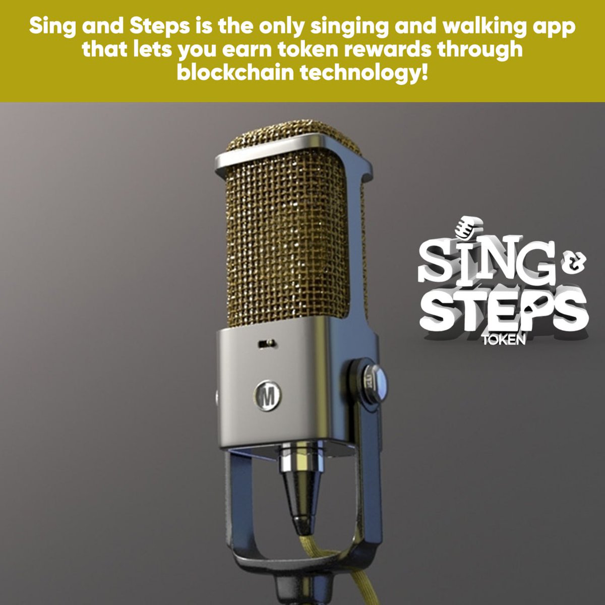 SingandSteps's tweet photo. With Sing and Steps, you can finally achieve your fitness goals while having a great time and enjoying your walks.

Click the link below and sign up now!
https://t.co/phLq65MoCP

#Singandsteps #Singingapp #Walkingapp #Singingcontest #Singer #Blockchain #Music #Fitness #Earn https://t.co/0OJqcXvZzO