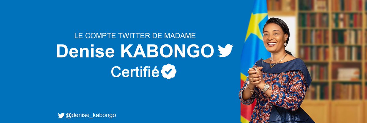 denise_kabongo's tweet photo. Mon compte Twitter est désormais certifié ✅
Fini les doutes sur son authenticité.
#fdkl https://t.co/uUax8aBxMw