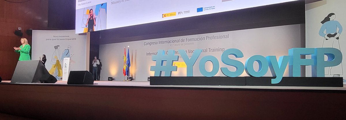 Elena Diaz-Alejo (@diazalejoelena) on Twitter photo En la apertura del Congreso Internacional de FP con la ministra Dña Pilar Alegría. 2023 el año europeo de las competencias. <a href="/educaciongob/">Ministerio de Educación, FP y Deportes</a> #YoSoyFP En la apertura del Congreso Internacional de FP con la ministra Dña Pilar Alegría. 2023 el año europeo de las competencias. <a href="/educaciongob/">Ministerio de Educación, FP y Deportes</a> #YoSoyFP