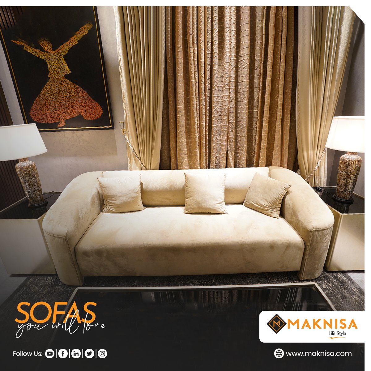 maknisapk's tweet image. Upgrade your living space with our stunning sofa designs.😍

#maknisa #sofaforsale #homedecor #sofa #sofalove #sofaset #sofadesign #sofainspiration #sofagoals #sofaliving
