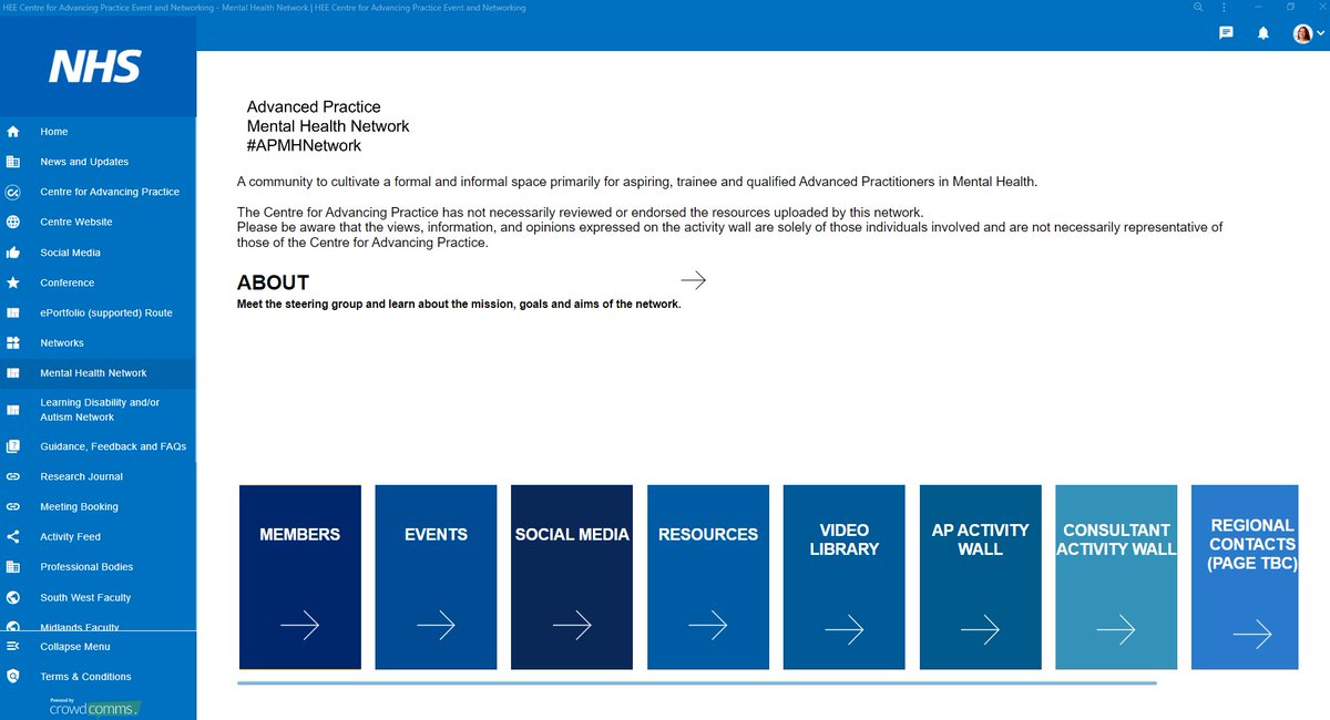 Delighted to pressing the networking platform to the Advanced Practice Mental Health Network #APMHNetwork #AdvancedPractice