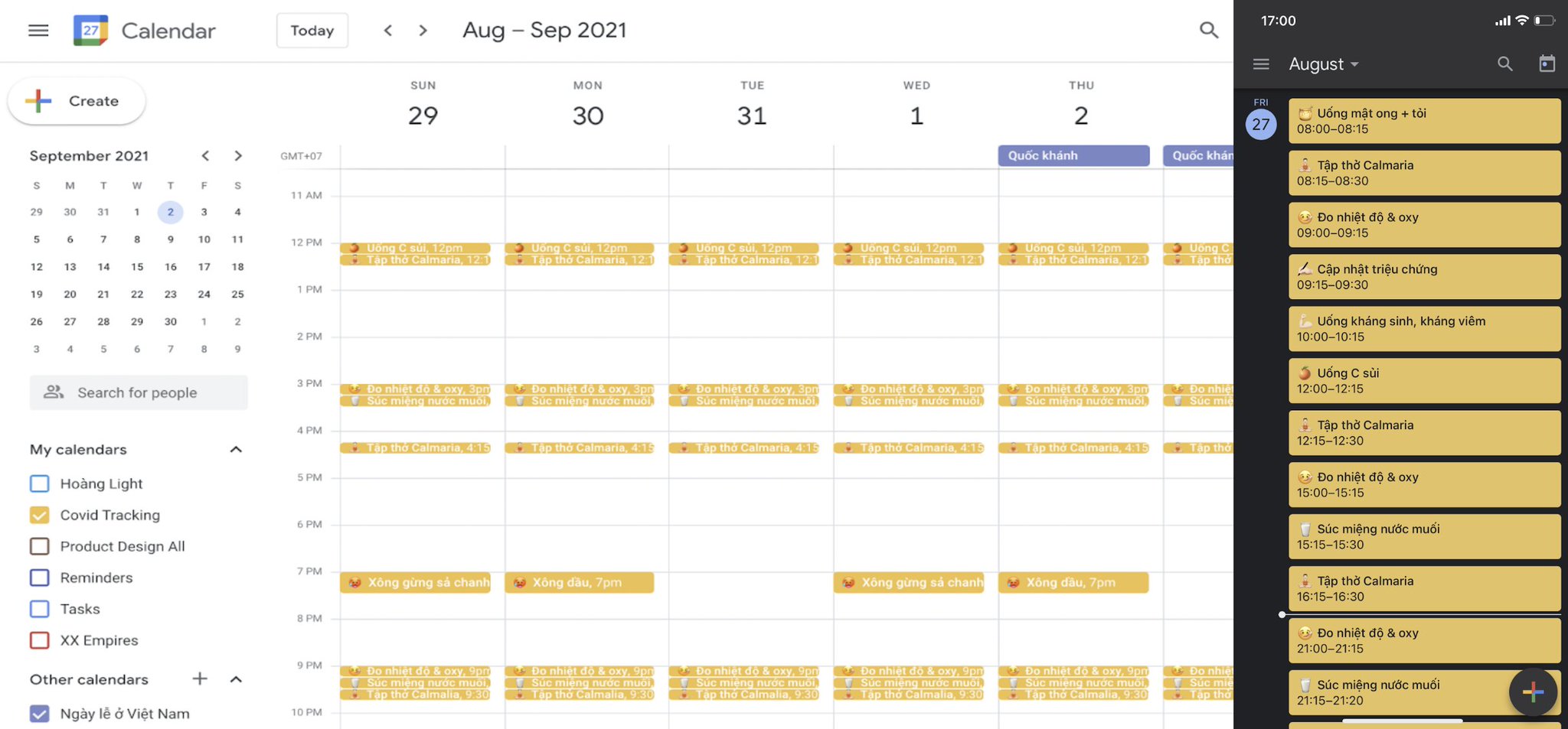 Google Calendar