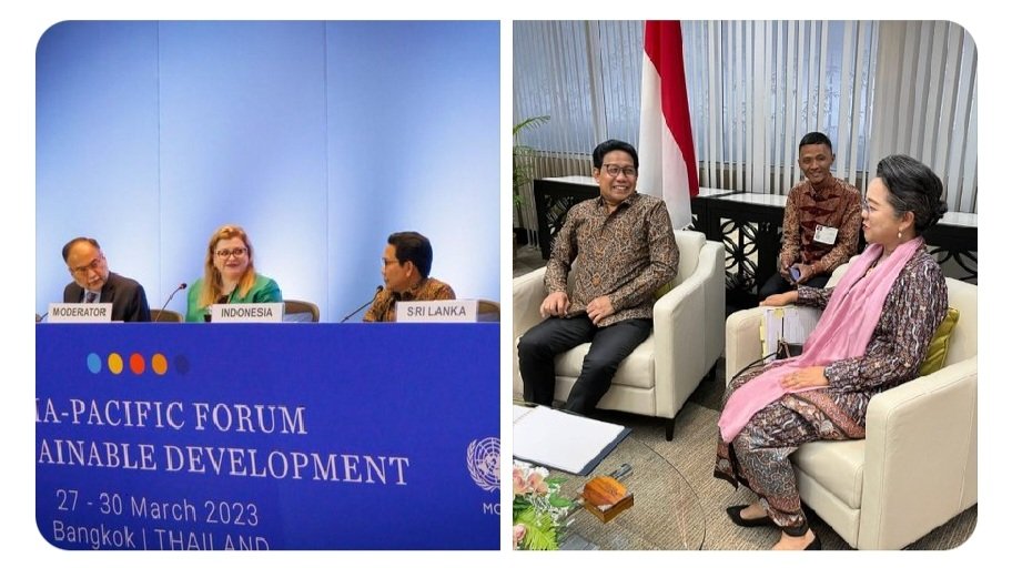 YudyAms's tweet photo. Menteri Desa PDTT mendorong penerapan SDGs Desa dalam mempercepat pencapaian SDGs Desa di negara-negara Asia Pasifik.
#SDGsDesaMendunia 
@jokowi 
@halimiskandarnu 
@kemendespdtt 
@malik_haramain 
@imansyukri 
@taufikmadjid71 
@yusradaridesa 
@azzameldzikrie 
@tppkemendes https://t.co/UD5JMwyHTR