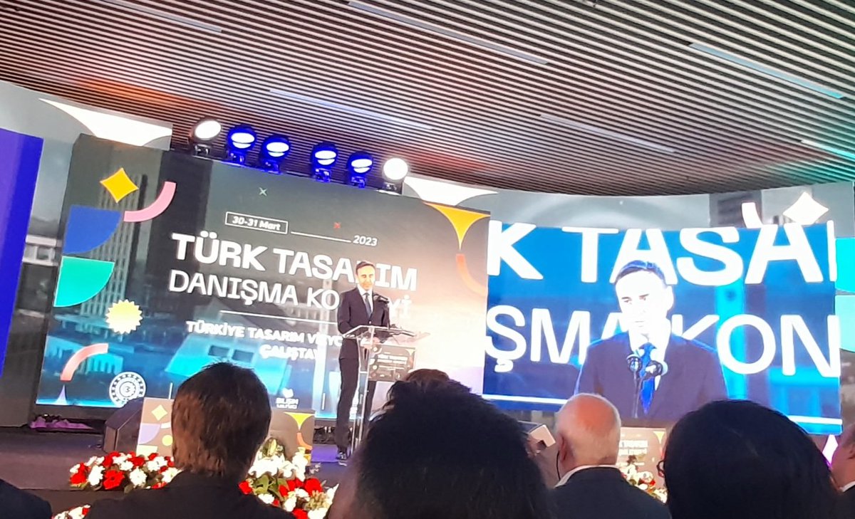 Türk Tasarım Danışma Konseyi açılış konuşmasını, Sn. Cemil Başpınar yaptı. Türk tasarımı için büyük bir katkı sağlayan bir etkinlik olacak. <a href="/TURKPATENT/">Türk Patent ve Marka Kurumu</a> <a href="/CemilBASPINAR/">Cemil Başpınar</a> <a href="/BilisimVadisiTR/">Bilişim Vadisi</a> <a href="/TCSanayi/">Sanayi ve Teknoloji Bakanlığı</a> <a href="/worlddesignorg/">WDO</a>