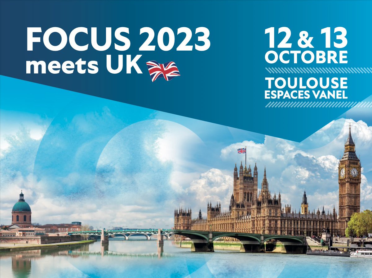 SAVE THE DATE : FOCUS 2023 meets UK 🇫🇷🇬🇧 Les 12 et 13 octobre 2023 à Toulouse, sous la présidence de @achoud72 et @MRoupret A vos agendas ! @jbbeauval @PignotG @GPloussard @PouesselD @RoubaudG @MRoumiguie @PaulSargos #focusmeeting #urology #oncology #radiotherapy