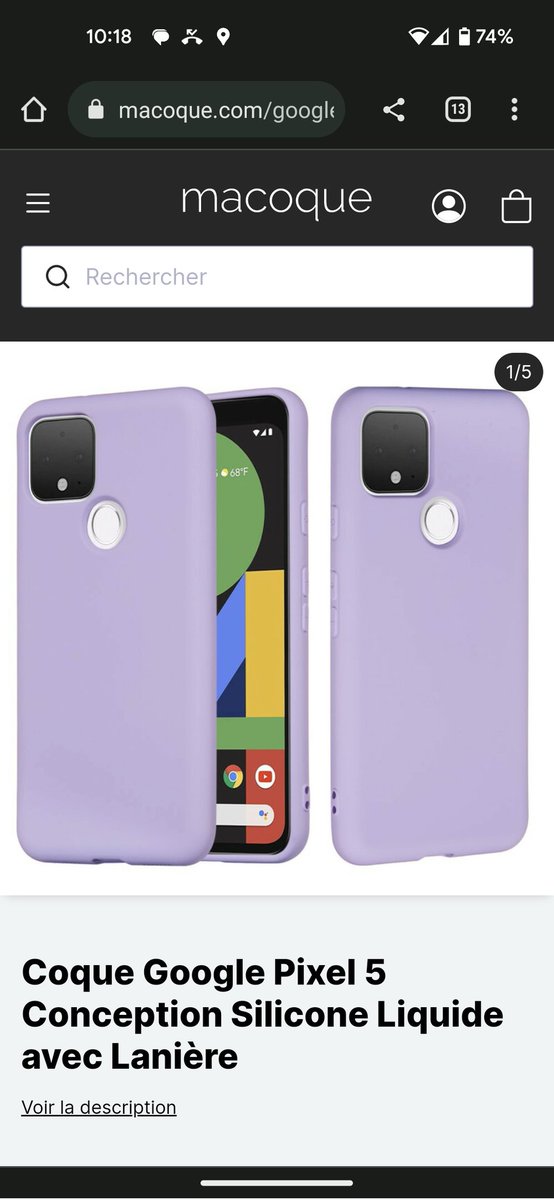 stvjnes's tweet photo. @MaCoqueFr dans quel genre de monde la coque que j'ai acheté elle est violette ? https://t.co/CagDp1bDdG