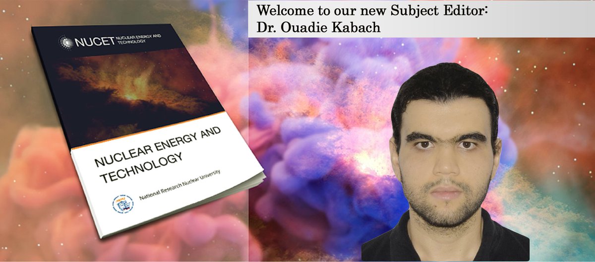 NUCETjournal's tweet photo. We have a great news: Dr. Ouadie Kabach has joined the Subject Editor Board of Nuclear Energy and Technology journal! Excited to see his expertise and insights contribute to the advancement of nuclear technology.
#NuclearEnergy #Technology #JournalEditor https://t.co/AbqRsTmq2S