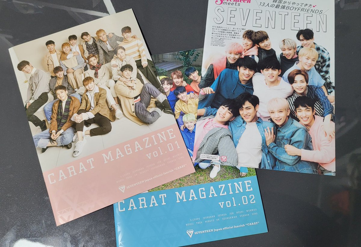 svttransfer17's tweet photo. 세븐틴 일본공식 팬클럽 캐럿 매거진
vol.01-02

일괄로만 판매합니다. 
dm으로 제시해주세요.

#세븐틴 #양도 #캐럿 #매거진 https://t.co/ggeSHeeiUx